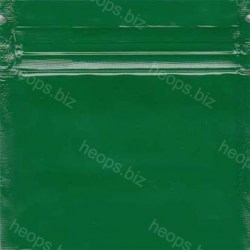 Пакет зелёный zip-lock многослойный 7*7см